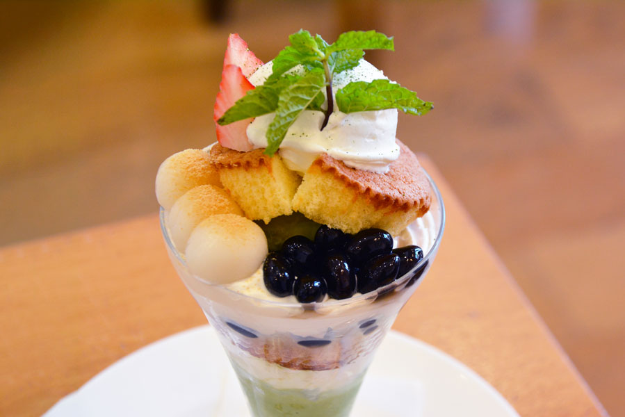抹茶パフェ